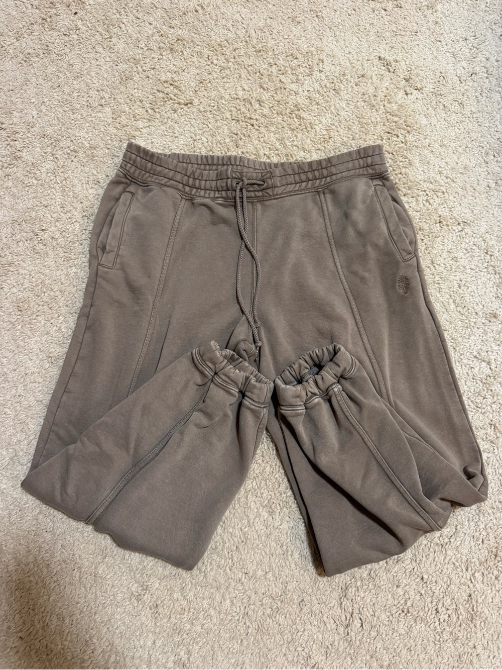 FP Movement by Free People Taupe Drawstring Joggers